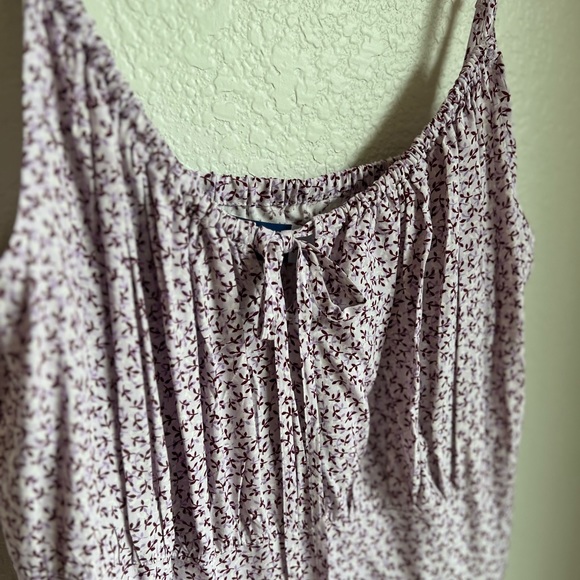 Old Navy Purple Floral Dress - Picture 5 of 5
